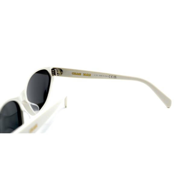 NEW CELINE PARIS CL40251U 25A WHITE GREY AUTHENTIC SUNGLASSES - Picture 11 of 14